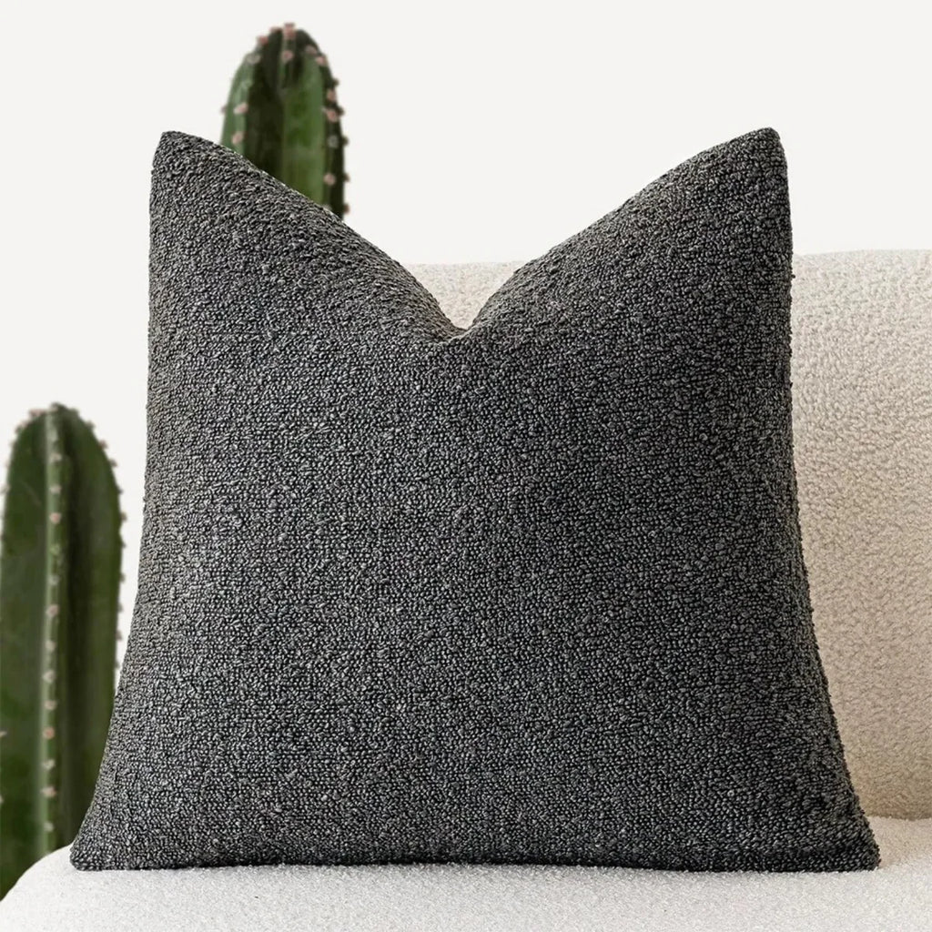 Luxusní bouclé povlak na polštář 45 x 45 cm – nadčasový komfort a styl