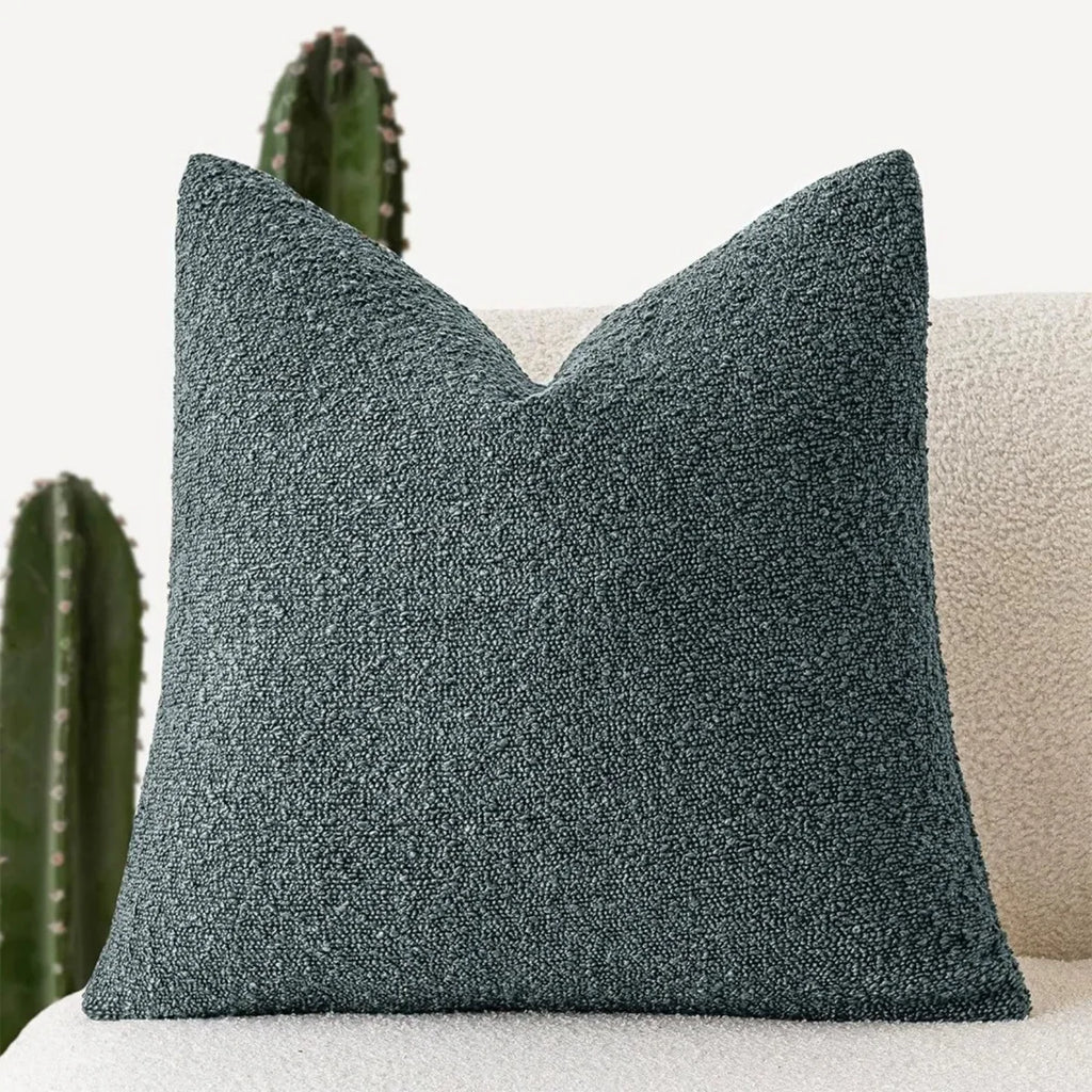 Luxusní bouclé povlak na polštář 45 x 45 cm – nadčasový komfort a styl