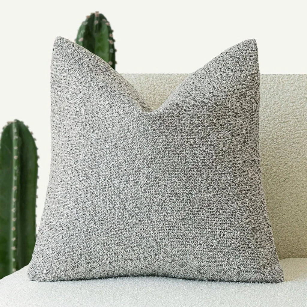 Luxusní bouclé povlak na polštář 45 x 45 cm – nadčasový komfort a styl