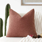 Luxusní bouclé povlak na polštář 45 x 45 cm – nadčasový komfort a styl